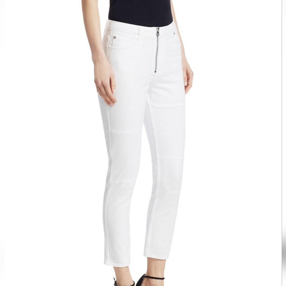 Sandro Paris High Waist Slim Fit Size 38 - Picture 2 of 16